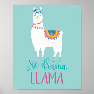 Geen Drama LLAMA Poster