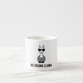 Geen Drama Llama zonnebril Espresso Kop (Voorkant)