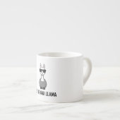 Geen Drama Llama zonnebril Espresso Kop (Voorkant rechts)