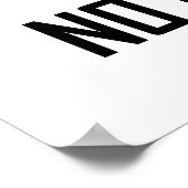 Geen Drama Llama zonnebril Poster (Hoek)