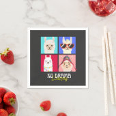 Geen drama Llamas Servet (Insitu)