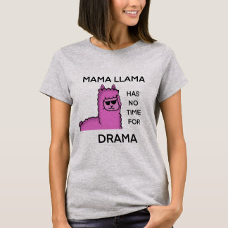 Geen drama mama lama t-shirt