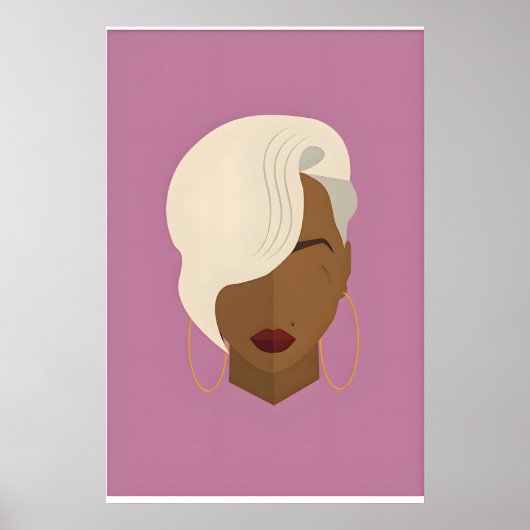 Geen Drama Meer Geïnspireerd Origineel Icoon Ontwe Poster (Voorkant)