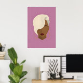 Geen Drama Meer Geïnspireerd Origineel Icoon Ontwe Poster (Thuiskantoor)
