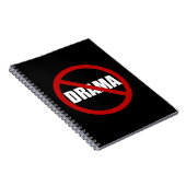 Geen Drama Notitieboek (Rechterzijde)