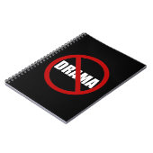 Geen Drama Notitieboek (Linkerzijde)
