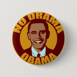 Geen Drama Obama Button