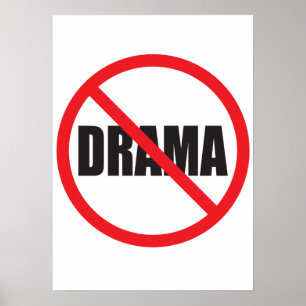 Geen Drama Poster