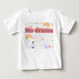 Geen Drama Schattige Schaap Esthetisch T-shirt
