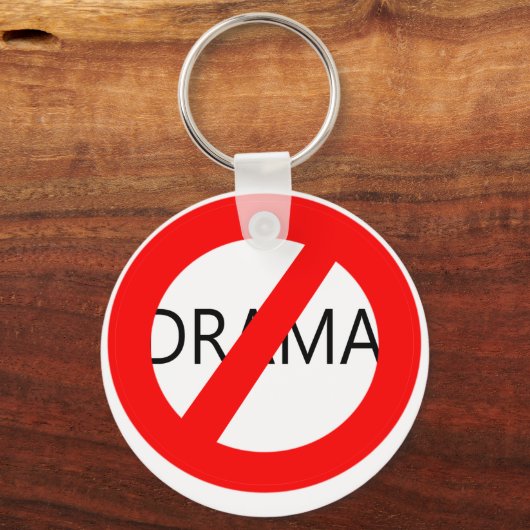 Geen Drama Sleutelhanger (Voorkant)
