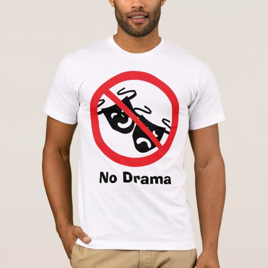 Geen Drama T-shirt (Voorkant)