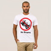 Geen Drama T-shirt (Voorkant volledig)
