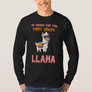 Geen Drama Voor Deze Eersteklas Lama Terug Naar S T-shirt