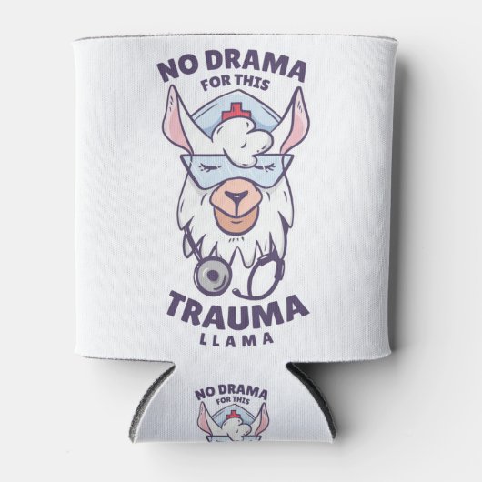 GEEN DRAMA VOOR DEZE TRAUMA LLAMA BLIKJESKOELER (Voorkant)