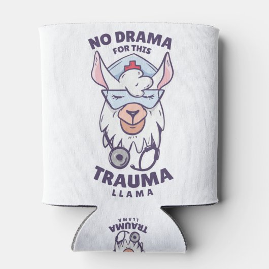GEEN DRAMA VOOR DEZE TRAUMA LLAMA BLIKJESKOELER (Achterkant)