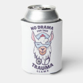 GEEN DRAMA VOOR DEZE TRAUMA LLAMA BLIKJESKOELER (Blikje Achterkant)