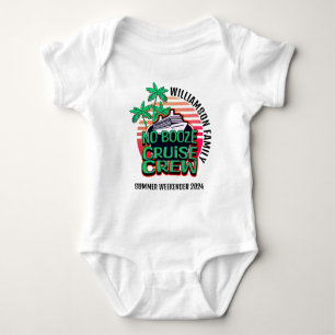 GEEN DRANK CRUISE CREW Family Group Party Romper