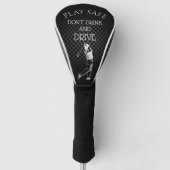 Geen Drink- en schijfHumor Golfheadcover (Voorkant)