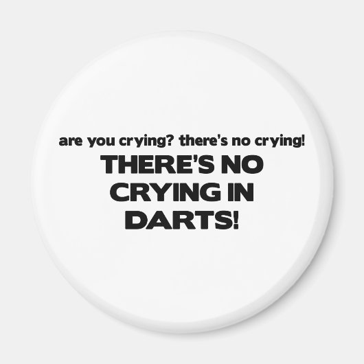 Geen drogen - Darts Magneet (Voorkant)