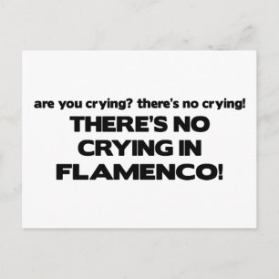 Geen drogen - Flamenco Briefkaart