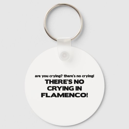 Geen drogen - Flamenco Sleutelhanger (Voorkant)