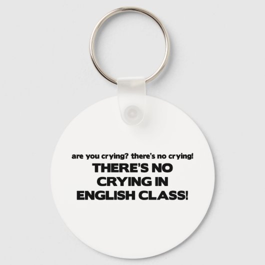 Geen drogen in de Engelse klasse Sleutelhanger (Voorkant)