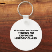 Geen drogen in geschiedenisklasse sleutelhanger (Voorkant)