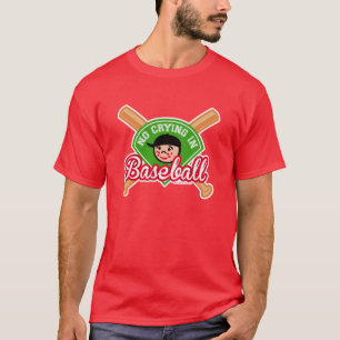 Geen drogen in honkbal - Cute Kind Bats Diamond T-shirt