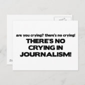 Geen drogen in journalistiek briefkaart (Voorkant / Achterkant)