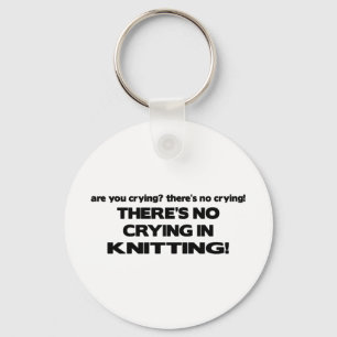 Geen drogen - Knitting Sleutelhanger