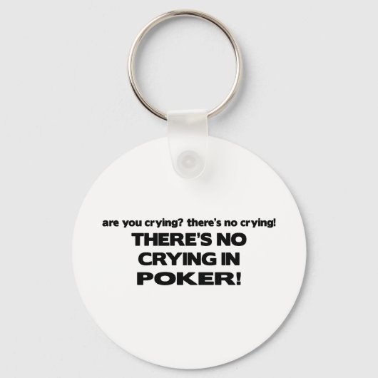 Geen drogen - Poker Sleutelhanger (Voorkant)