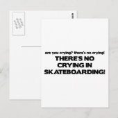 Geen drogen - Skateboarden Briefkaart (Voorkant / Achterkant)