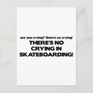 Geen drogen - Skateboarden Briefkaart