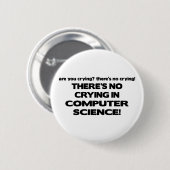 Geen droging in computerwetenschap ronde button 5,7 cm (Voorkant /achterkant)