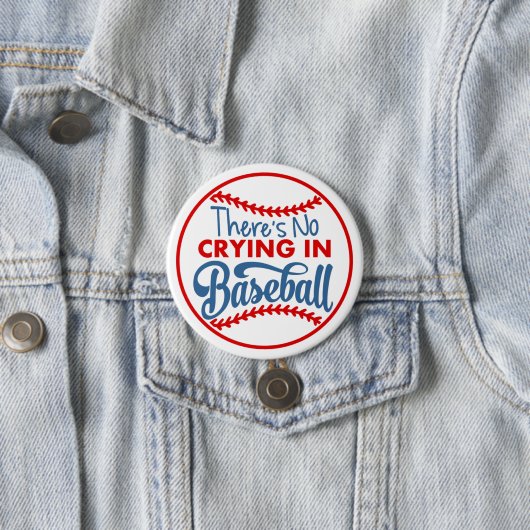 Geen droging in de Button van de Baseball Round (In situ)