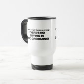 Geen droging in Dog Groomer Reisbeker (Voorkant links)