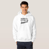 Geen droging in honkbal hoodie (Voorkant volledig)