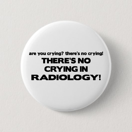 Geen droging in radiologie ronde button 5,7 cm (Voorkant)