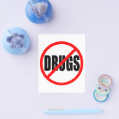 "GEEN DRUGS" FLYER (Enkel)