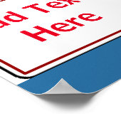 Geen drugs op gebouwen, voeg tekst toe, teken poster (Hoek)