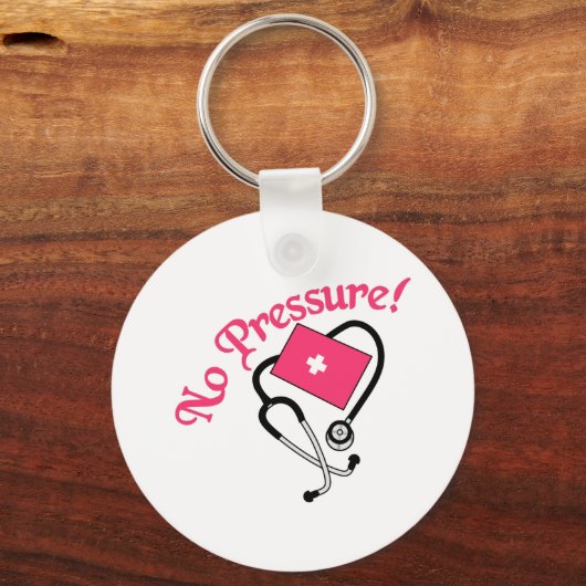 Geen druk! sleutelhanger (Voorkant)