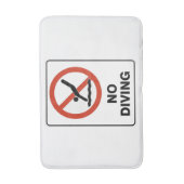 Geen duikbadmat badmat (Voorkant Verticaal)