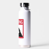 Geen duiken (Mosasaurus) Waterfles (Links)