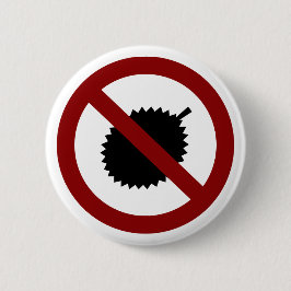 Geen Durian Ronde Button 5,7 Cm