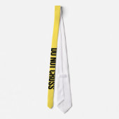 Geen dwars Stropdas (Achterkant)