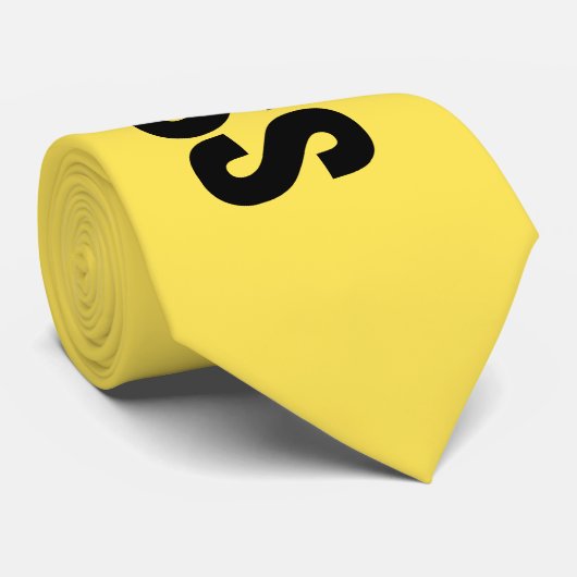 Geen dwars Stropdas (Opgerold)