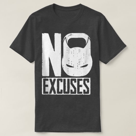 Geen Ecuses Kettlebell T-shirt (Design voorkant)