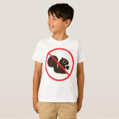 Geen eekhoorns t-shirt (Voorkant volledig)