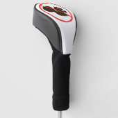 Geen eekhoorntjes golfheadcover (Schuin)