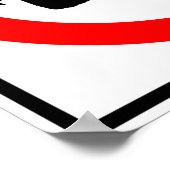 Geen Elephants Highway SIgn Poster (Hoek)